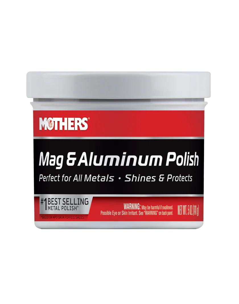 Mothers® Mag & Aluminum Polish – Krom & Metal Parlatıcı / 141ml