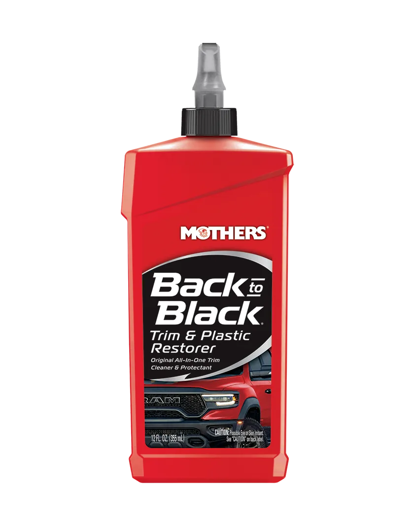 Mothers® Back-to-Black® Trim & Plastic Restorer - Trim ve Plastik Yenileyici / 355ml