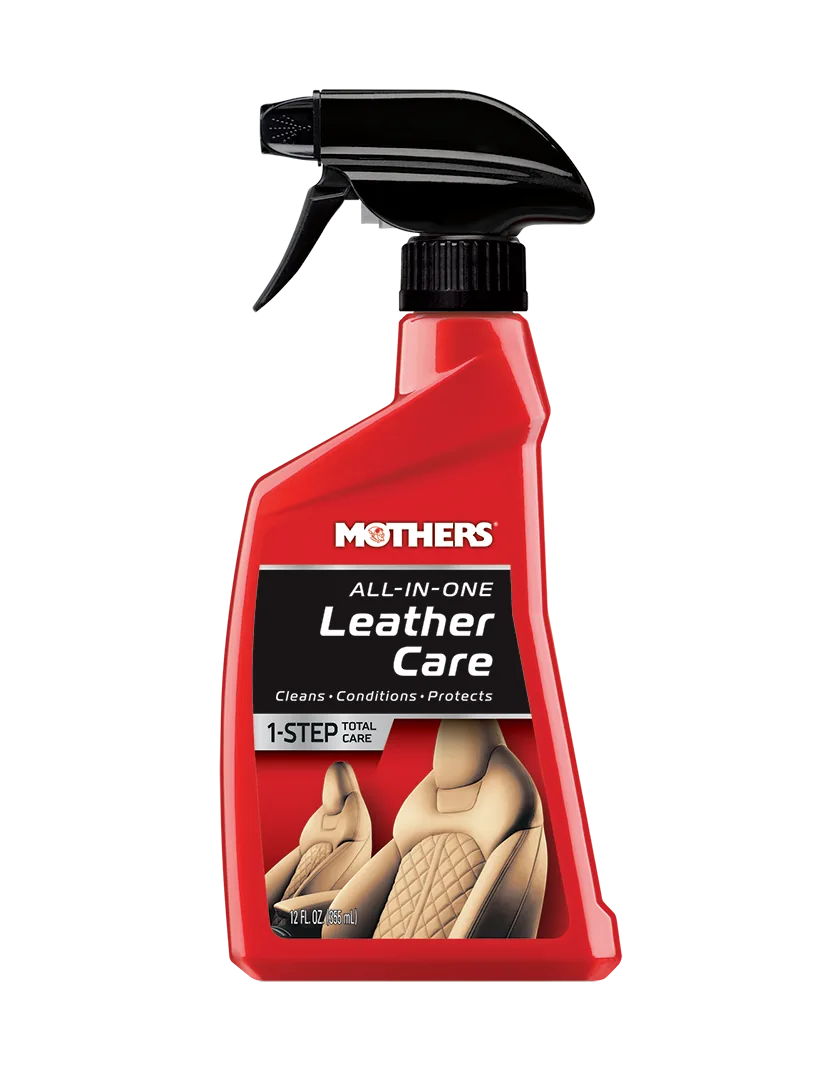Mothers® All-In-One Leather Care – Tek Adımda Deri Temizlik, Bakım ve Koruma Ürünü / 355 mL